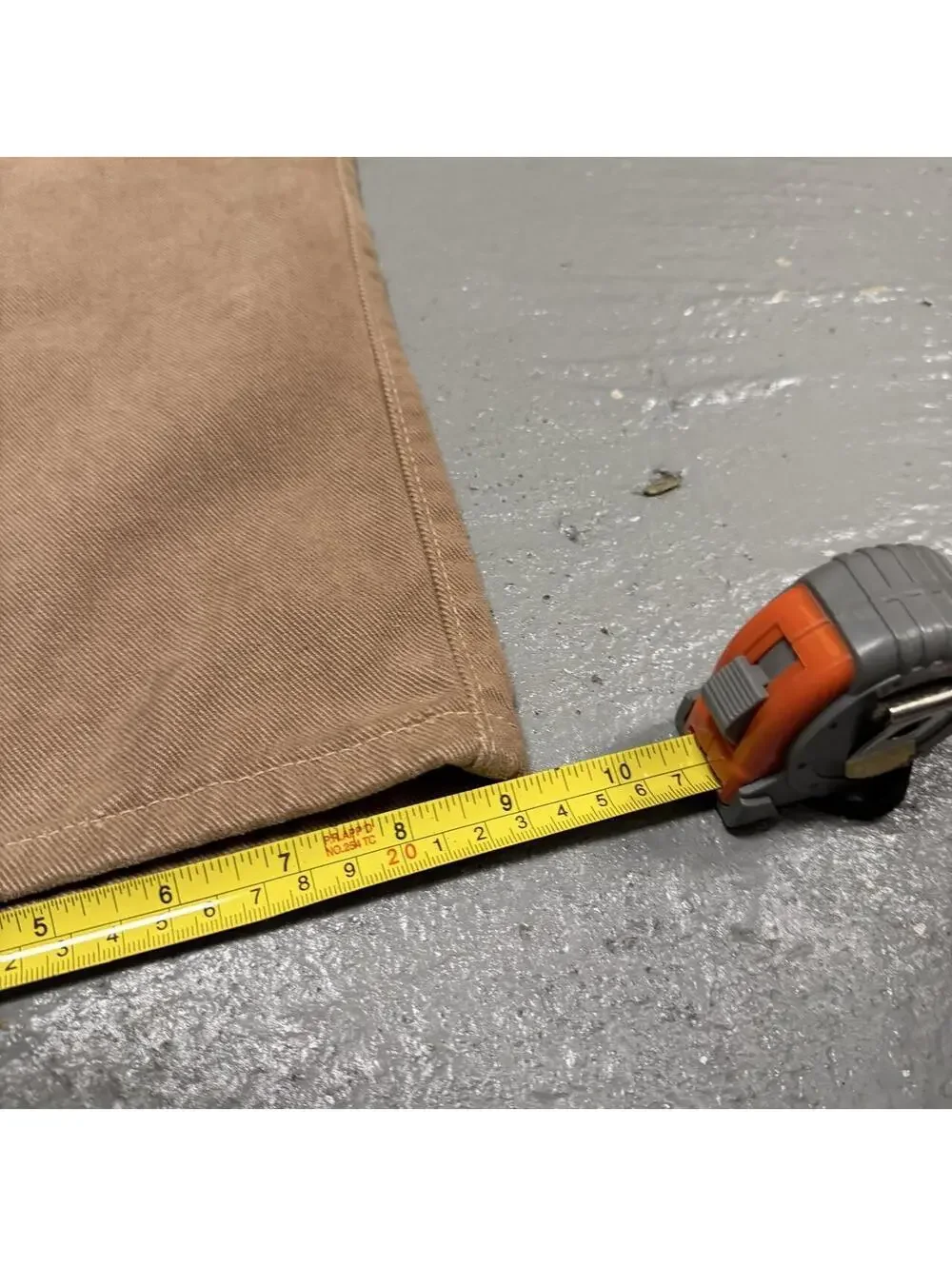 Vintage 1993 Made In USA Levis 545 Loose Orange Tab Brown Pants